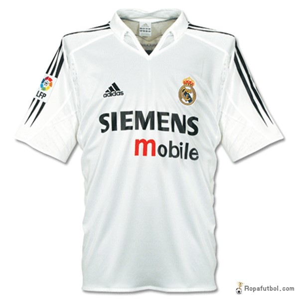 Camiseta Real Madrid Replica Primera Ropa Retro 4 5